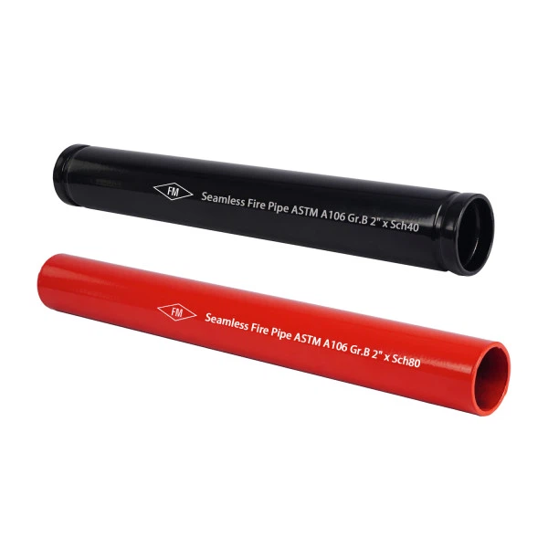 Tuyaux de protection incendie sans soudure ASTM A106