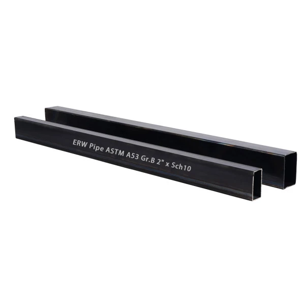 Tubes en acier rectangulaires recuits noirs