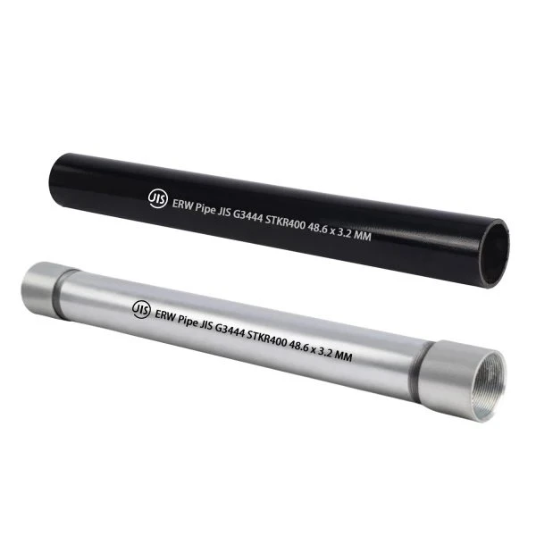 Tuyaux en acier au carbone JIS G3444 ERW